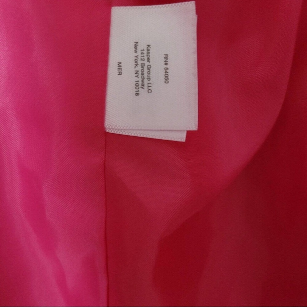 Black label by Evan Picone Pink Blazer Structured Suit Jacket - Picture 6 of 6